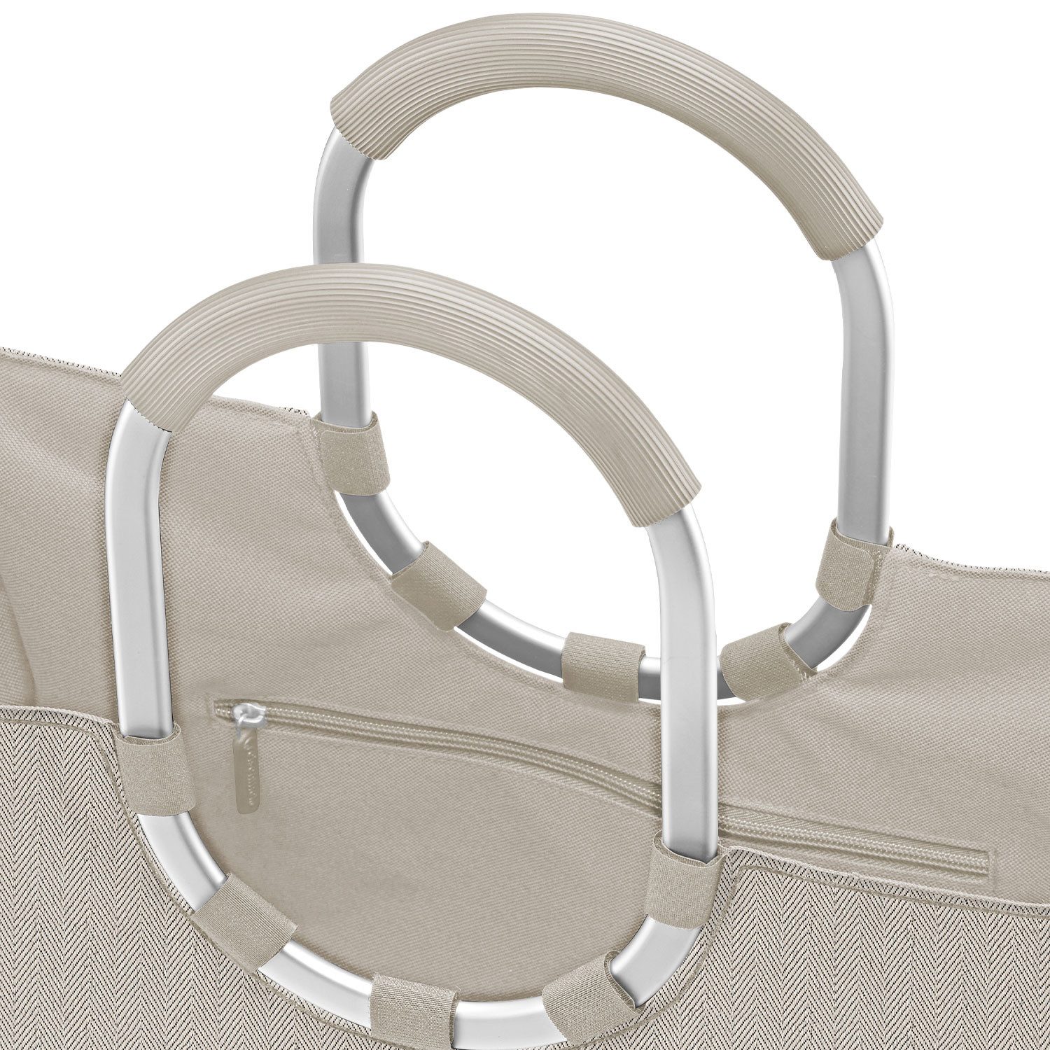 REISENTHEL® Einkaufsshopper loopshopper L herringbone sand, günstig online kaufen