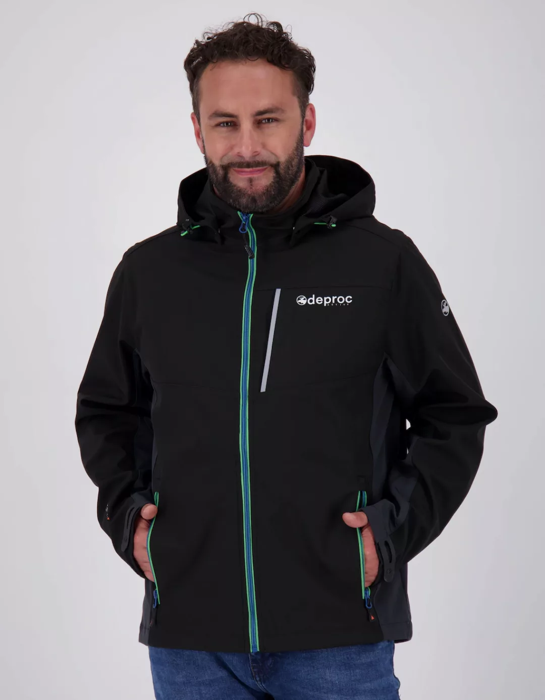 DEPROC Active Softshelljacke "NUNAVUT MEN II", auch in Großen Größen erhält günstig online kaufen