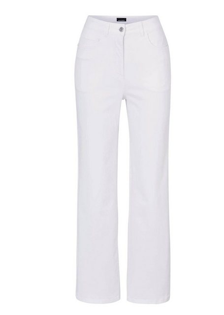 GOLDNER Bequeme Jeans Denim Jeans mit weitem Bein günstig online kaufen