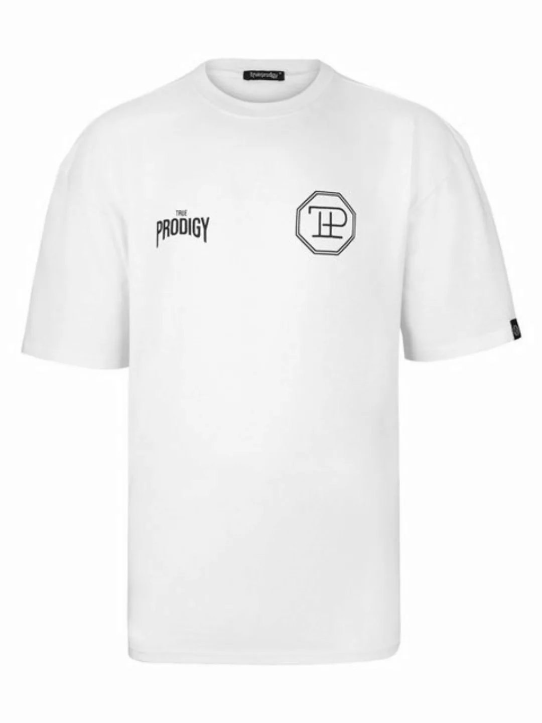 trueprodigy Oversize-Shirt Robin Logoprint Rundhals dicker Stoff günstig online kaufen