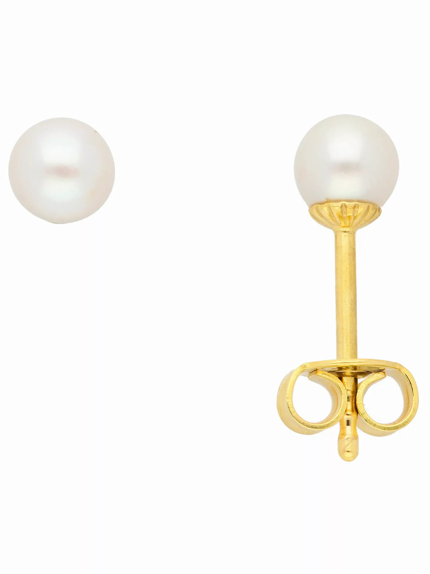 Adelia´s Paar Ohrhänger "333 Gold Ohrringe Ohrstecker mit Süßwasser Zuchtpe günstig online kaufen