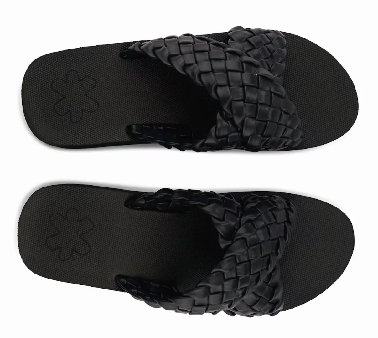 Flip Flop Pantolette "wedgy*cross", Plateau, Sommerschuh, Schlappen mit gef günstig online kaufen