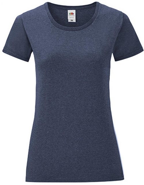 Fruit of the Loom Rundhalsshirt Damen Iconic T, 100% gekämmte, ringgesponne günstig online kaufen