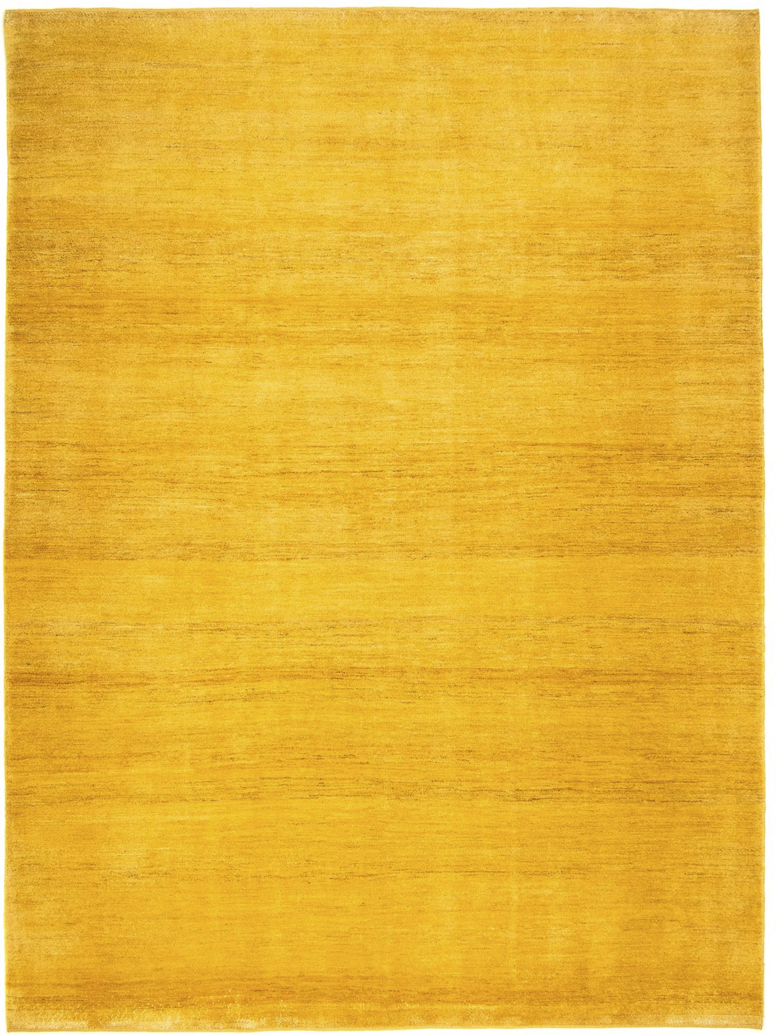 morgenland Wollteppich »Gabbeh - Perser - 344 x 246 cm - gold«, rechteckig günstig online kaufen
