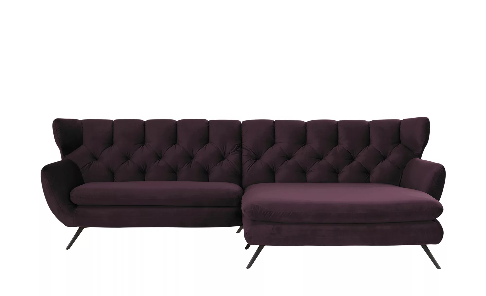 pop Ecksofa  Caldara - lila/violett - 94 cm - Polstermöbel > Sofas > Ecksof günstig online kaufen