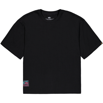 Alpha Industries  T-Shirts & Poloshirts Aloha Flower Backprint T-Shirt - bl günstig online kaufen