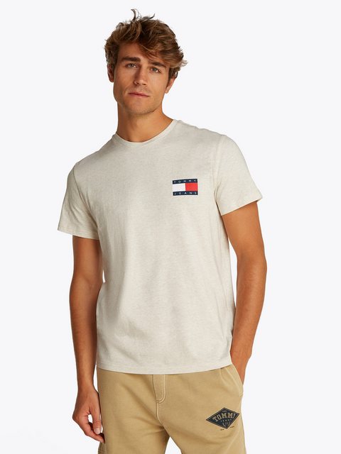 Tommy Jeans T-Shirt TJM SLIM ESSENTIAL FLAG TEE EXT günstig online kaufen