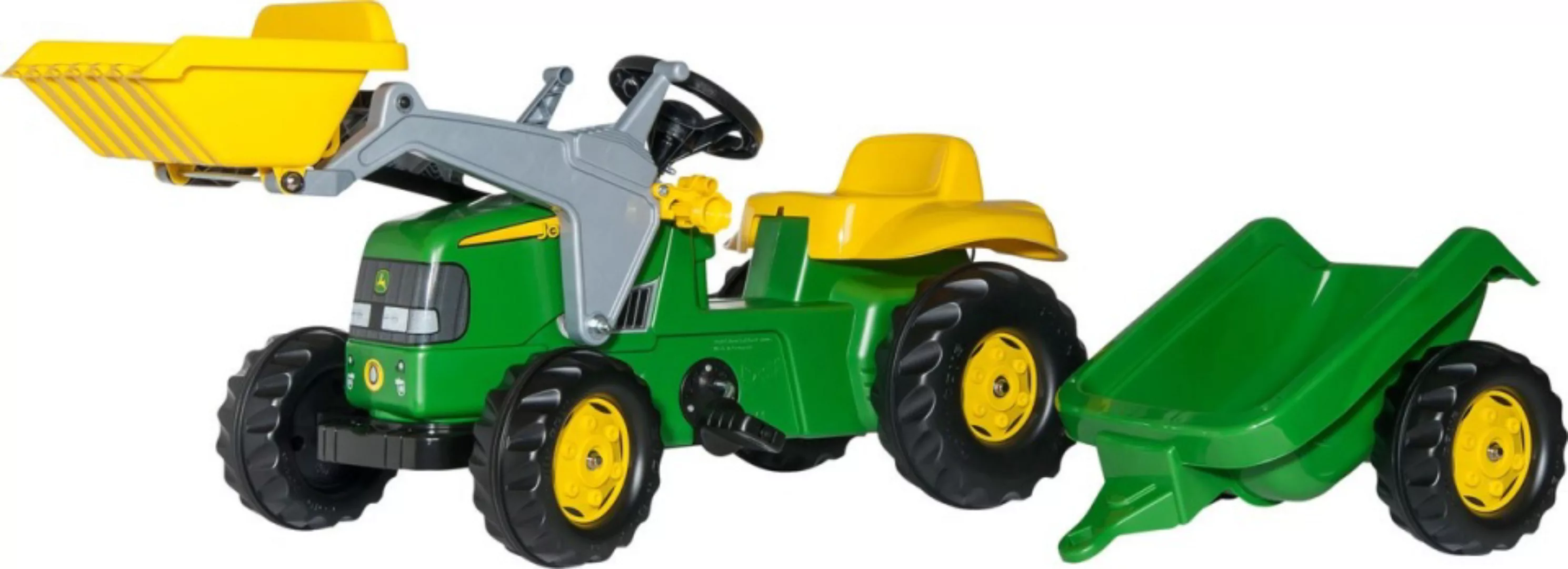 Treppe Traktor Rollykid John Deere Junior-grün günstig online kaufen