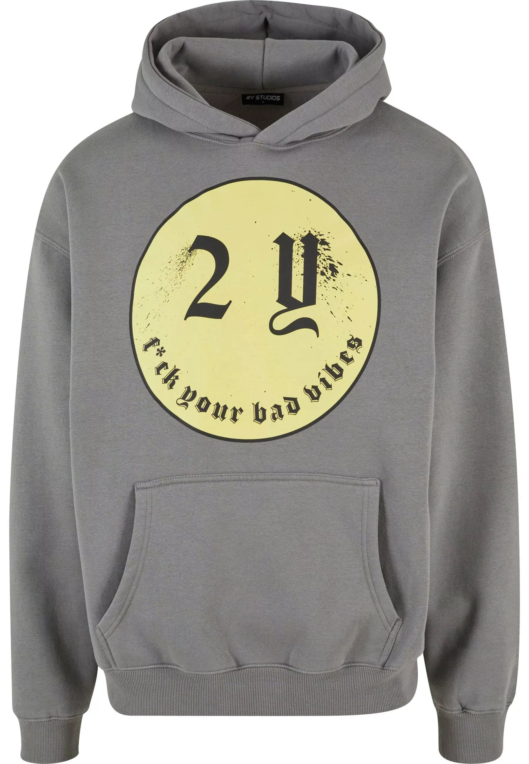 2Y Studios Kapuzensweatshirt "2Y Studios Herren Smiley Oversize Hoodie" günstig online kaufen