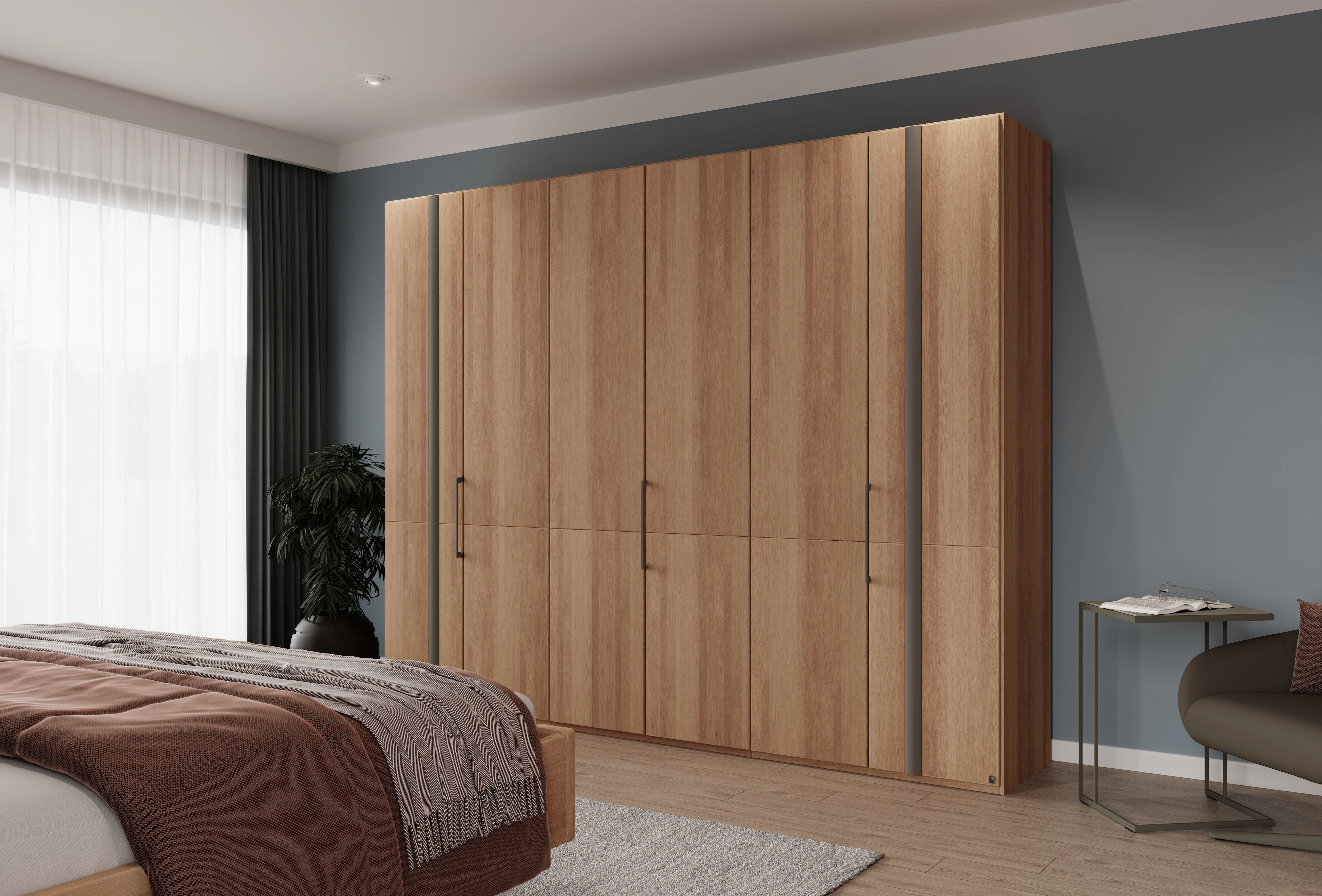 Musterring Drehtürenschrank "Sorrent, Kleiderschrank, teilmassiv Eiche", (m günstig online kaufen