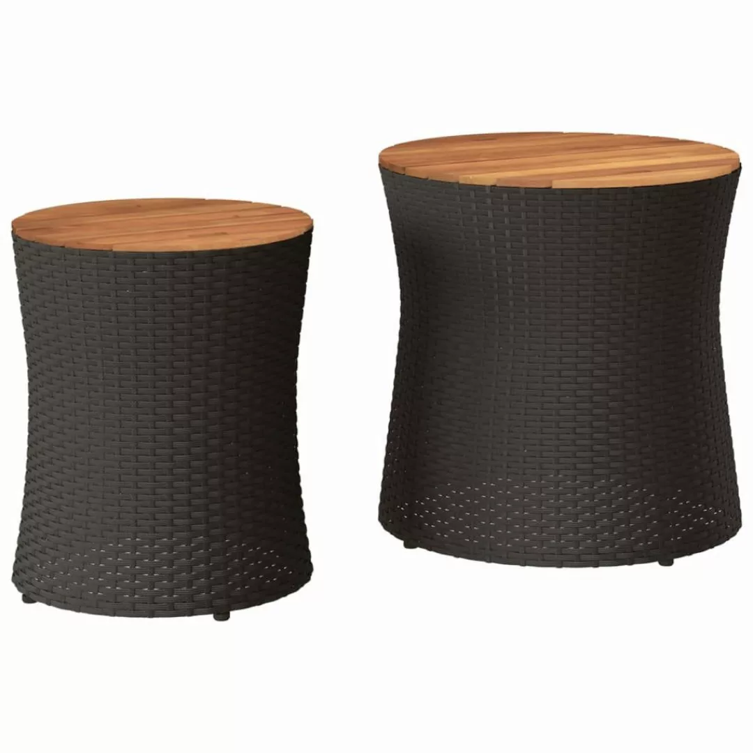 vidaXL Gartentisch Garten-Beistelltische 2 Stk. mit günstig online kaufen