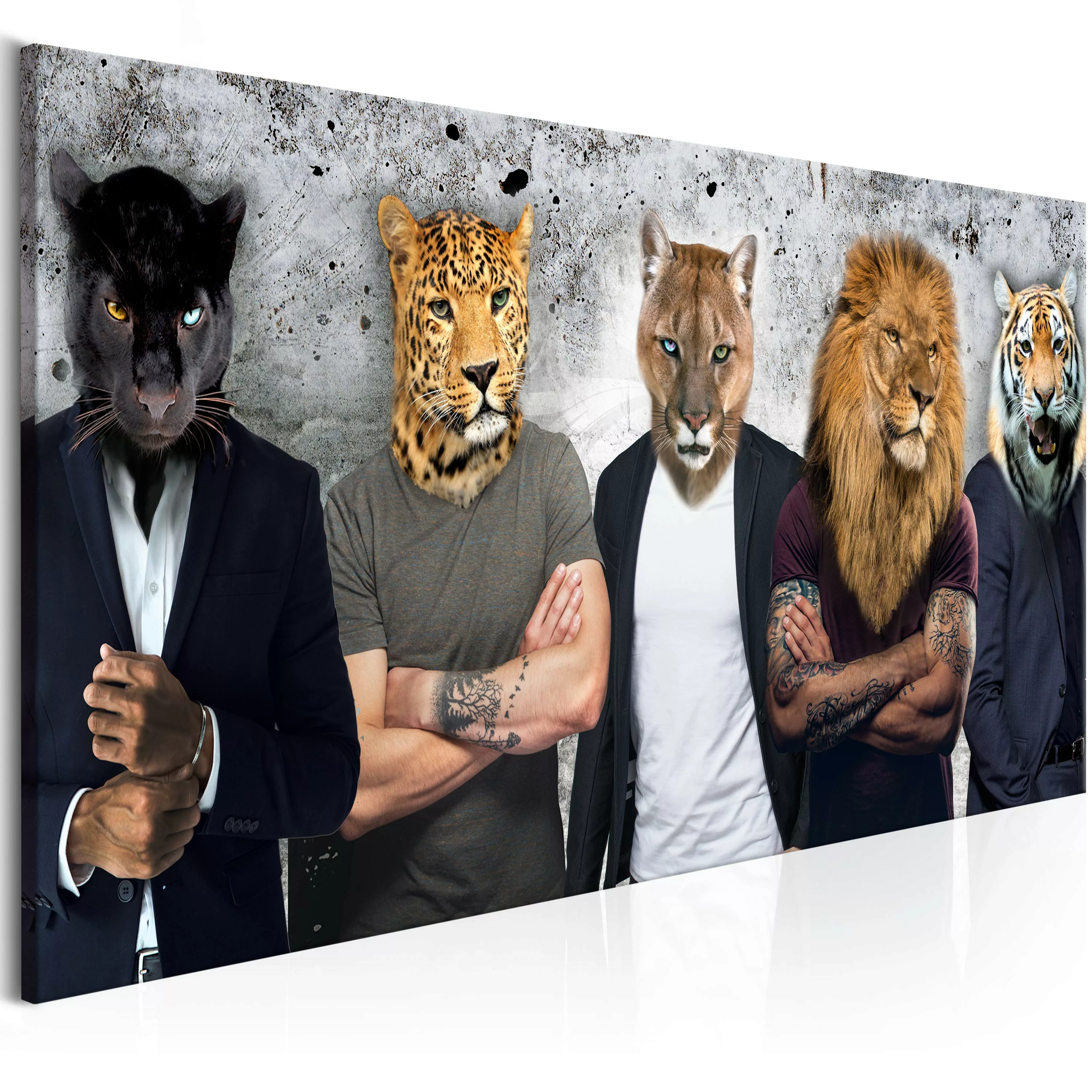 Wandbild - Different Faces (1 Part) Wide günstig online kaufen