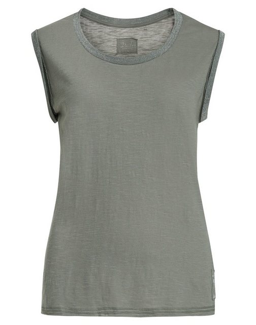 DAILY´S Kurzarmshirt GEA: Damen Top mit Lurexverzierung günstig online kaufen