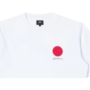 Edwin  T-Shirts & Poloshirts Japanese Sun T-Shirt - White günstig online kaufen