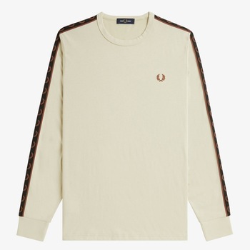 Fred Perry  T-Shirts & Poloshirts TAPED LONG SLEEVE TEE günstig online kaufen