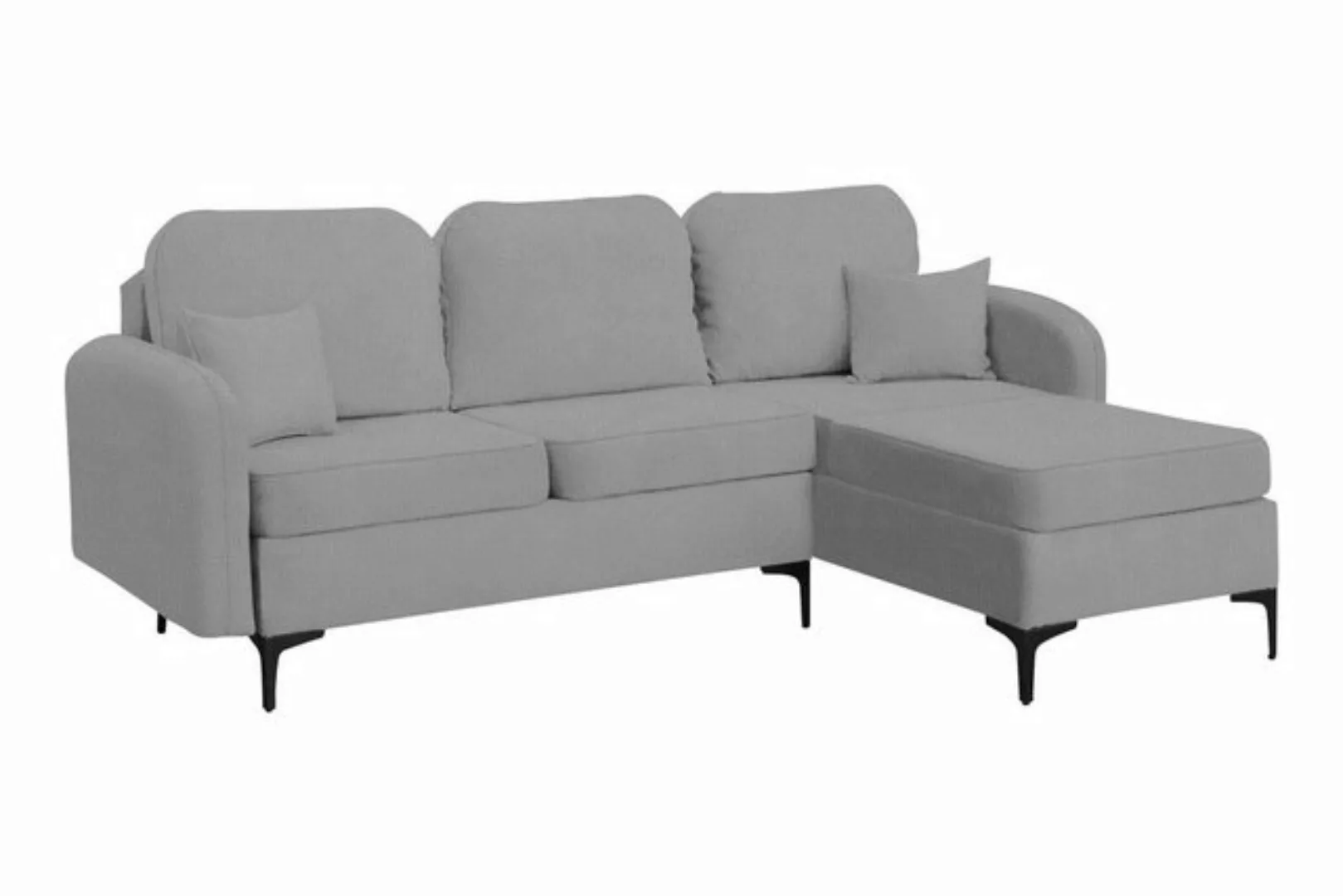 Stylefy Ecksofa Tiffany, L-Form, Eckcouch, Ottomane links oder rechts beste günstig online kaufen