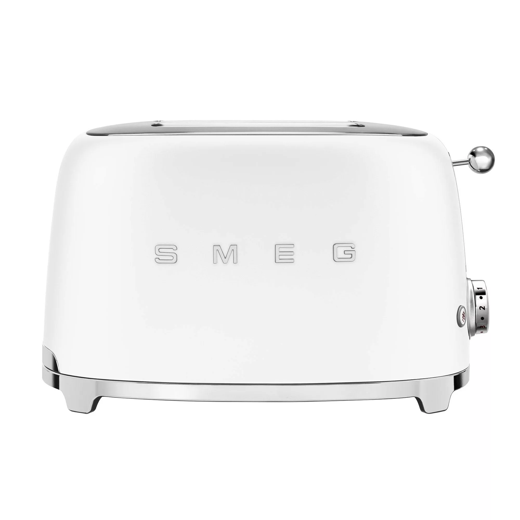 Smeg - TSF01 2-Scheiben Toaster Matt - weiß/matt/BxHxT 31x19,8x19,5cm/6 Rös günstig online kaufen
