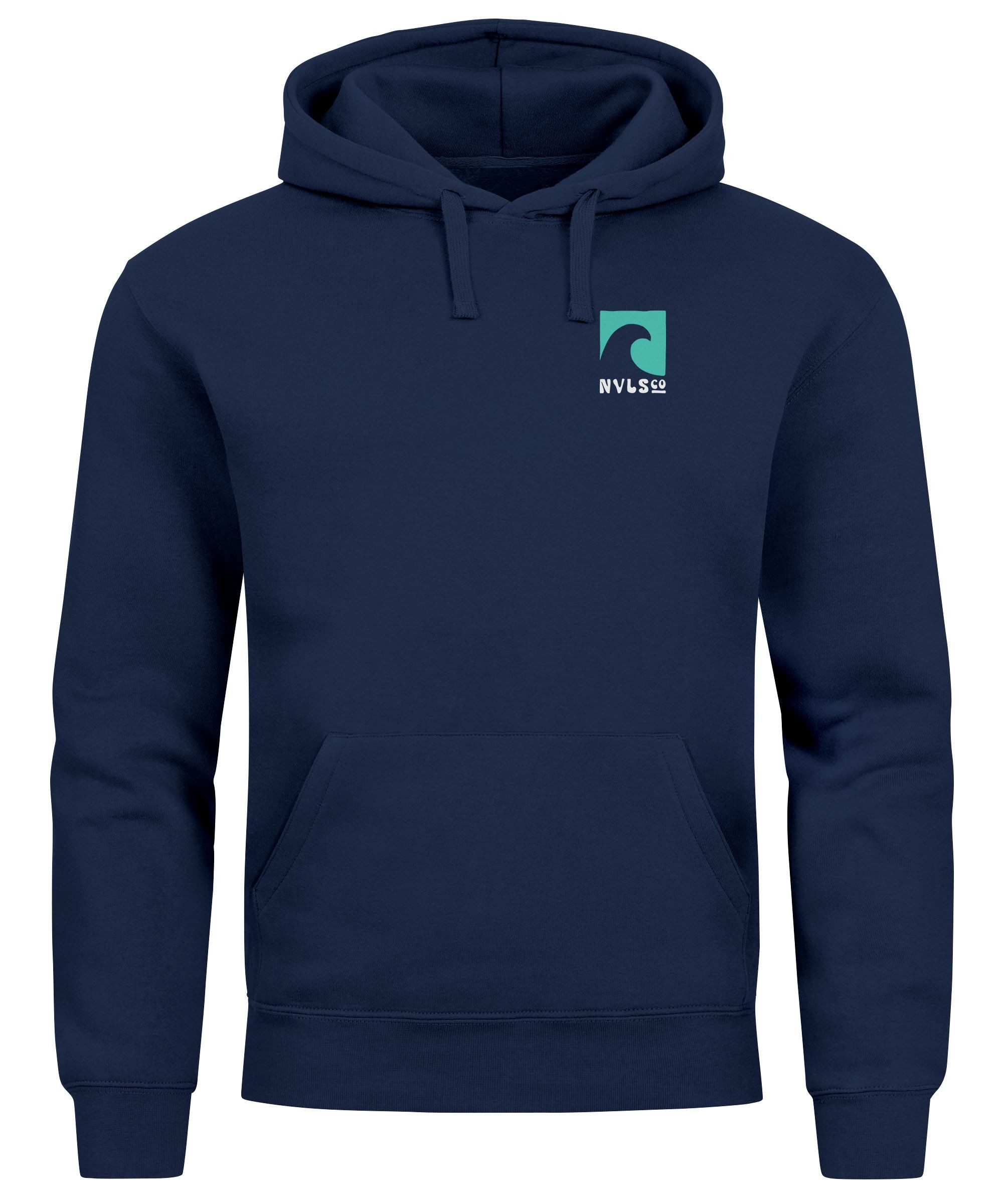Neverless Hoodie Hoodie Backprint Herren Surfer günstig online kaufen