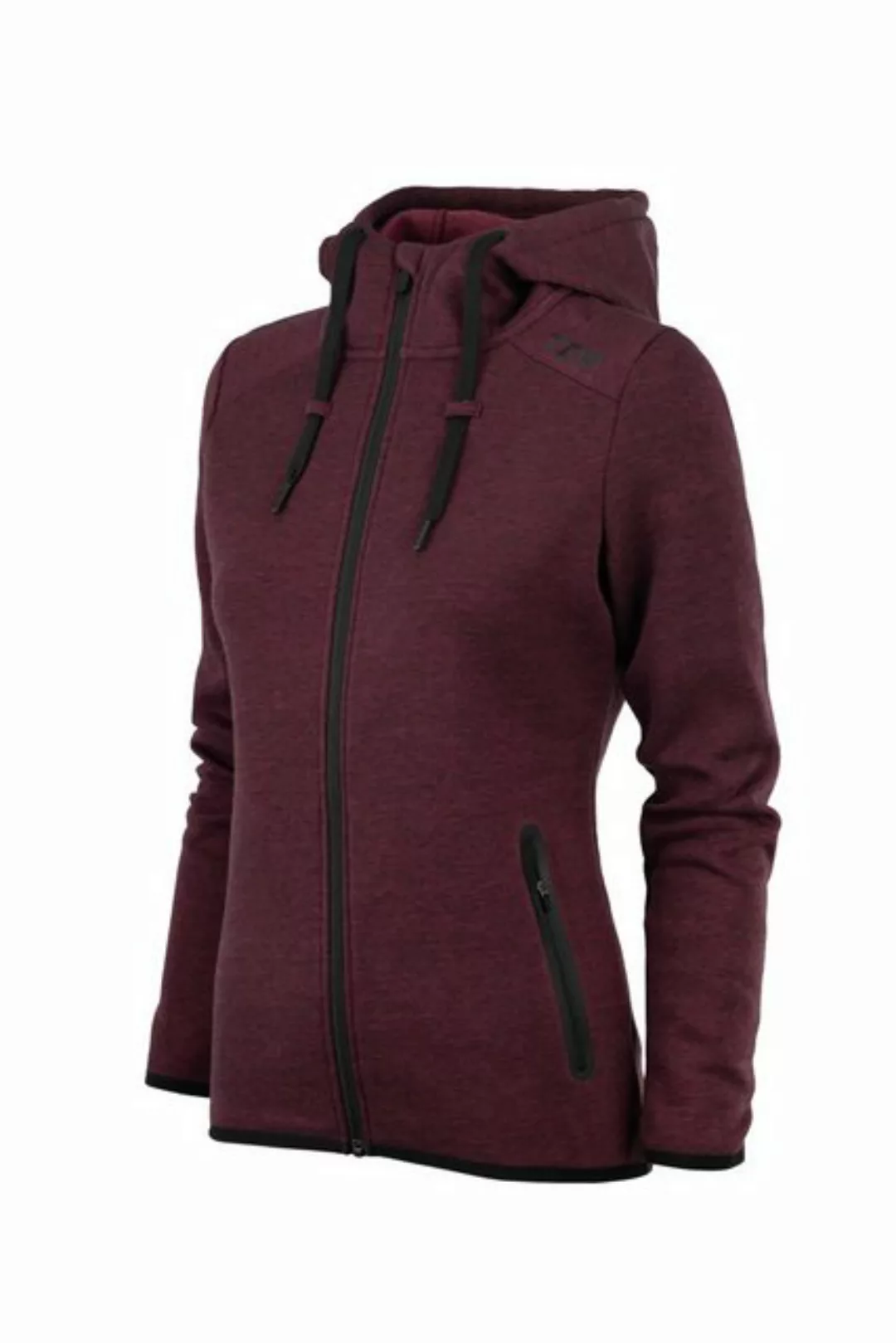 TCA Trainingspullover TCA Damen Revolution Hoodie, Kapuzen-Sweatjacke - Rot günstig online kaufen