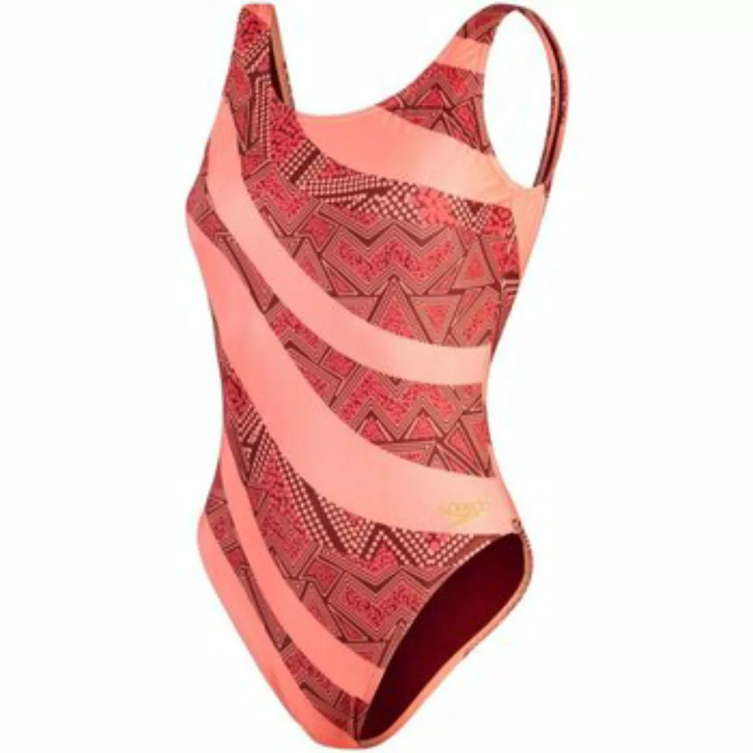 Speedo  Badeanzug Sport Bekleidung Deep Print Anzug 8-00308115195 günstig online kaufen