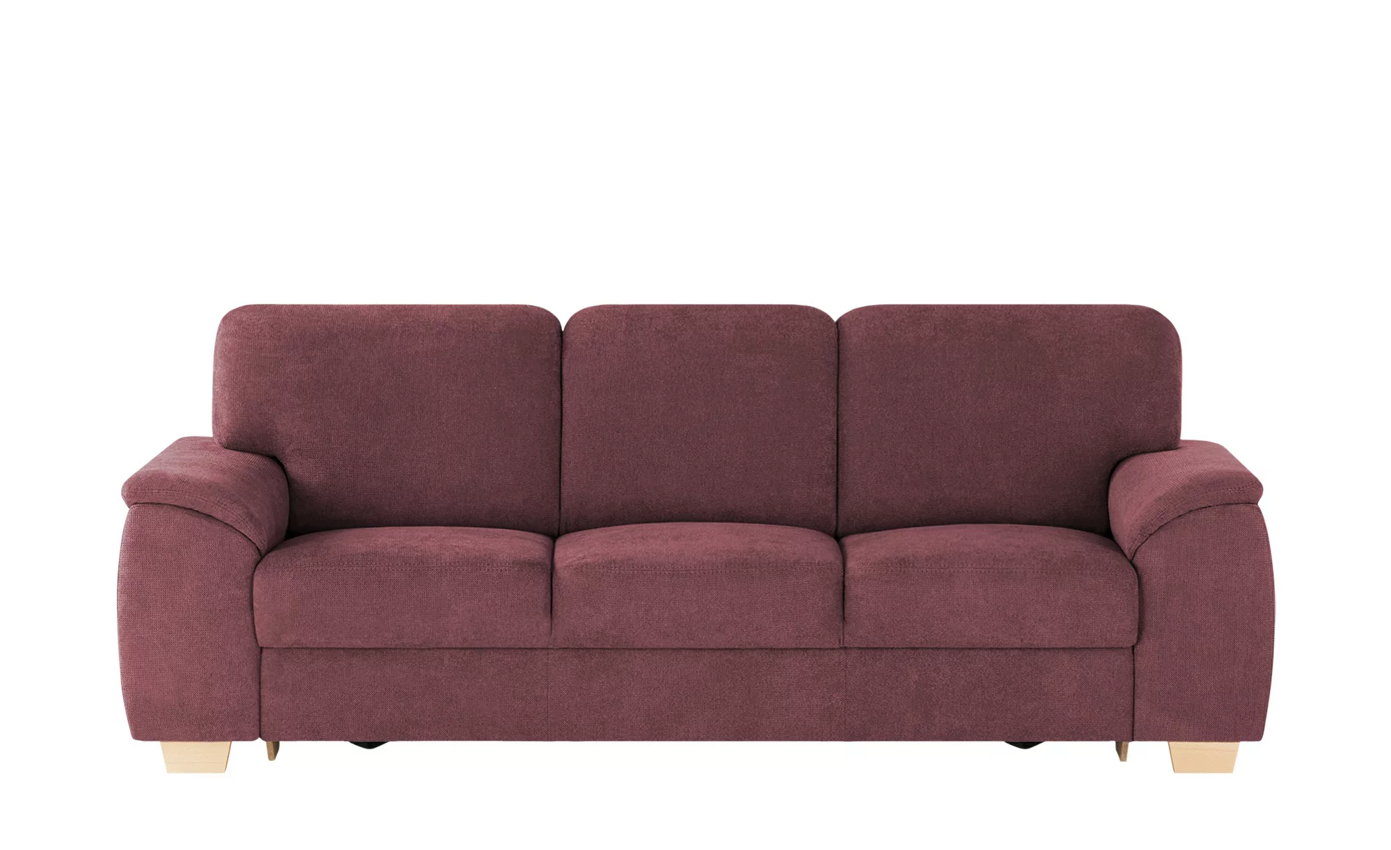 smart Sofa  Valencia ¦ rot ¦ Maße (cm): B: 240 H: 90 T: 93 Polstermöbel > S günstig online kaufen