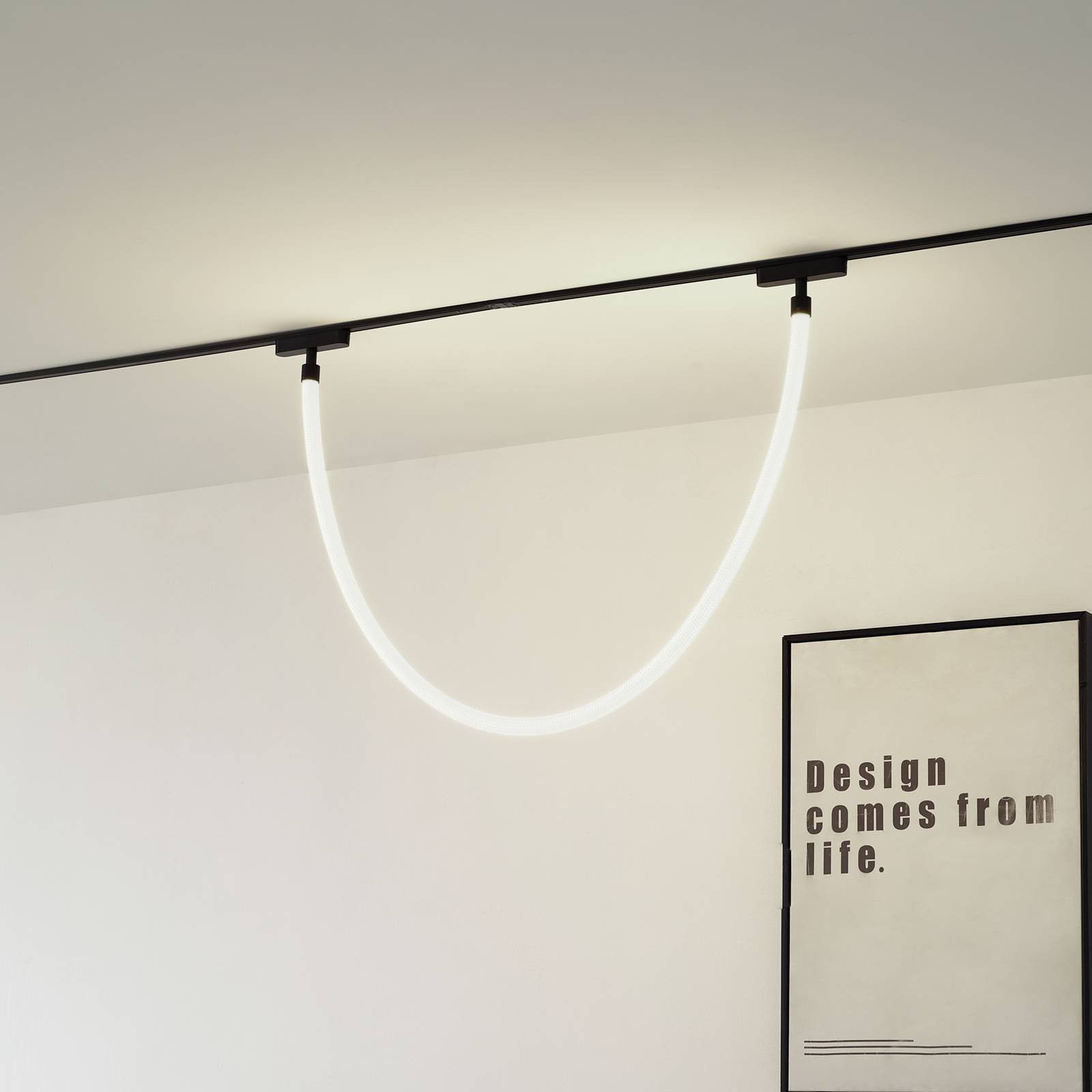 Lindby LED-Lichtschlauch Lumaro, Länge 150cm, Textil, 48V günstig online kaufen