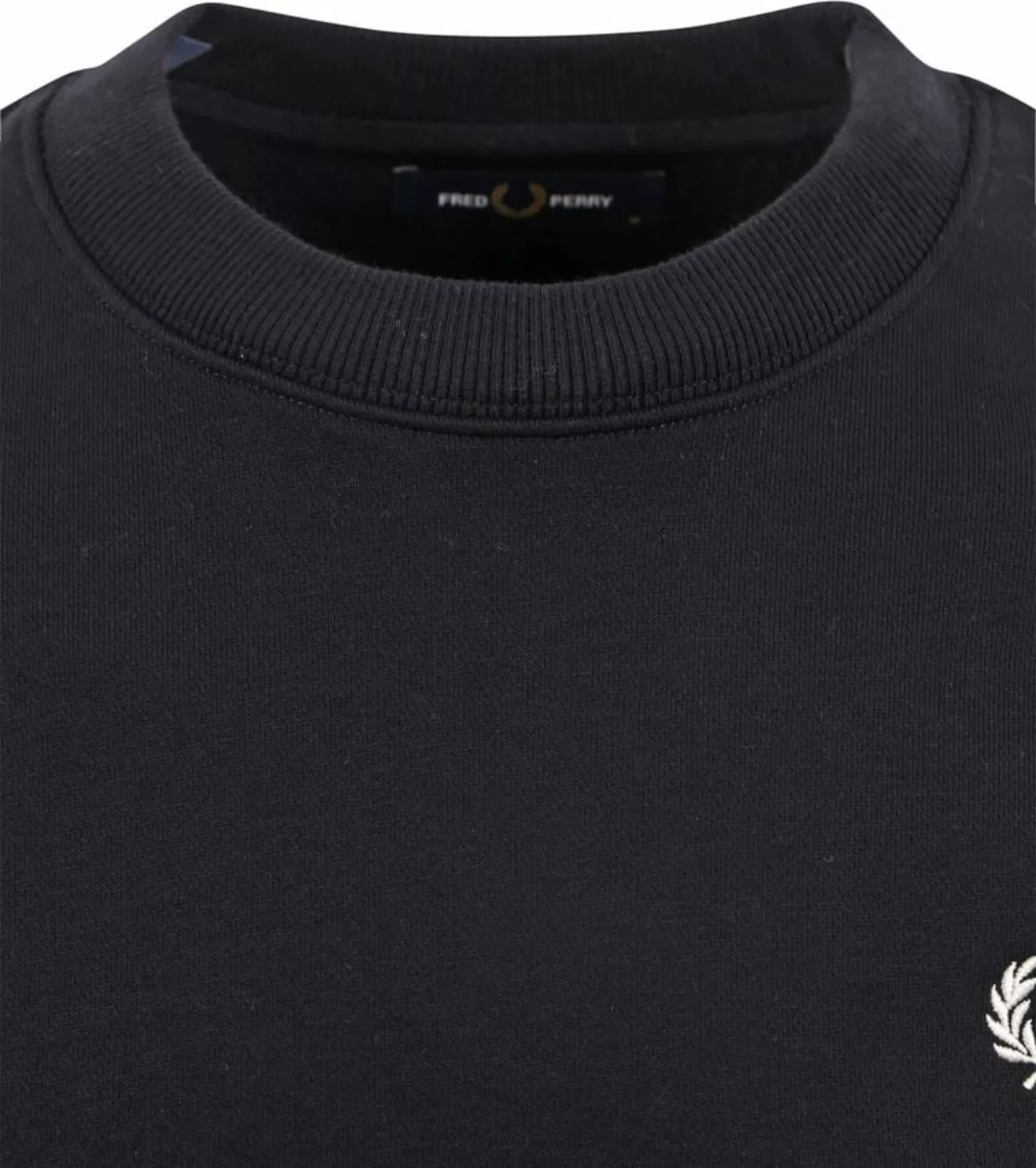 Fred Perry Sweater Logo Dunkel Blau - Größe XL günstig online kaufen