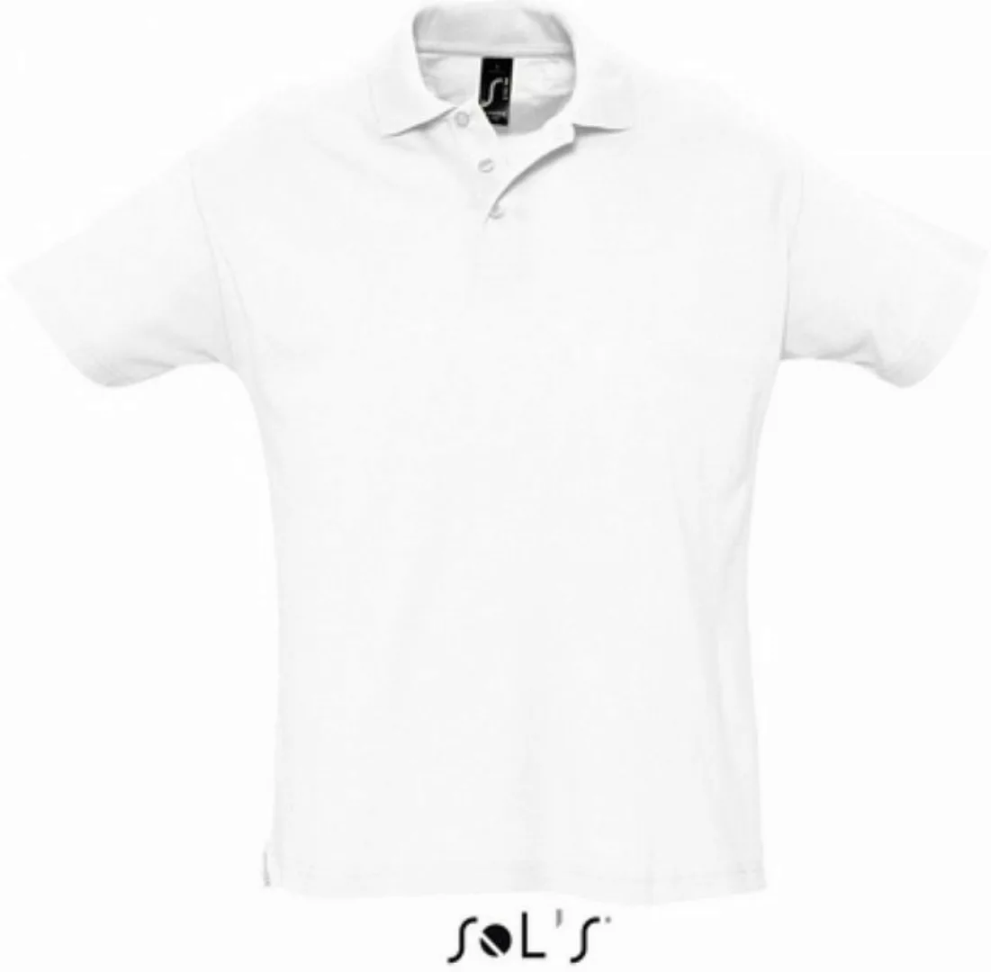 SOLS Poloshirt Herren Summer Poloshirt II Seitenschlitze günstig online kaufen