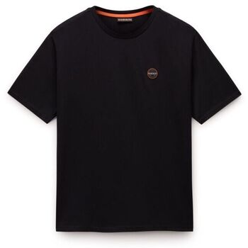 Napapijri  T-Shirts & Poloshirts S-BADGE NP0A8949-9411 BLACK BEUTY günstig online kaufen