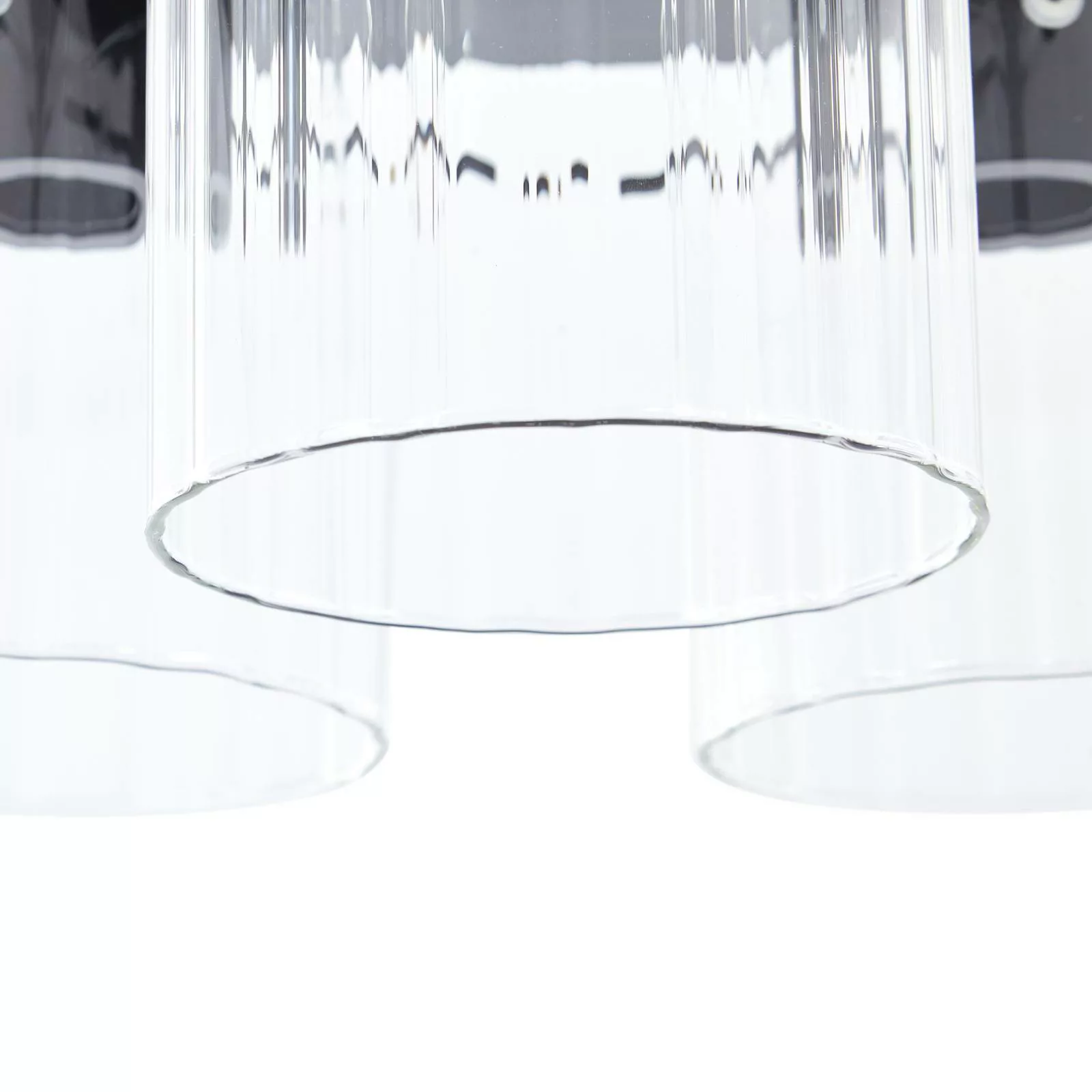 Lucande Eirian Deckenleuchte mit Glasschirmen, 3-flammig günstig online kaufen