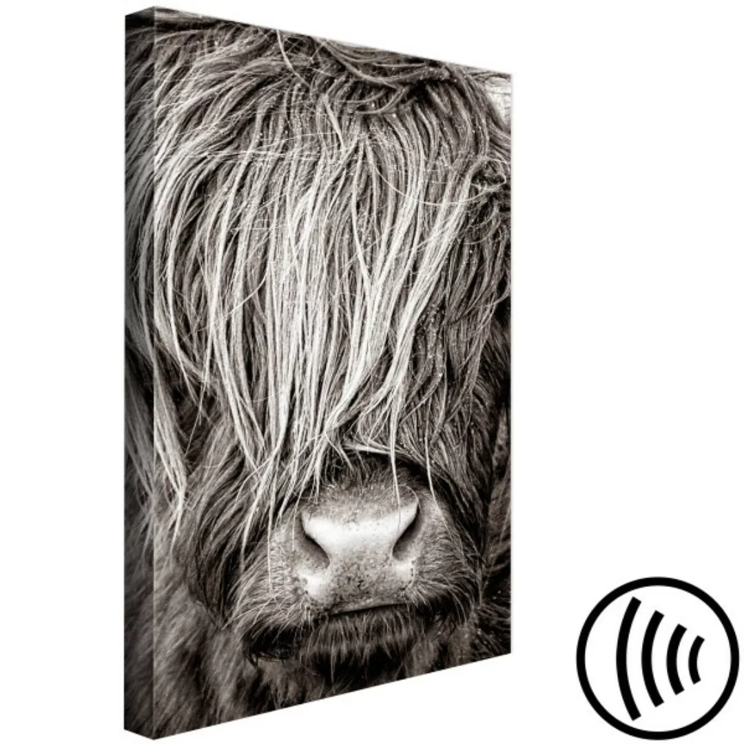 Wandbild Face to Face with Nature (1 Part) Vertical XXL günstig online kaufen