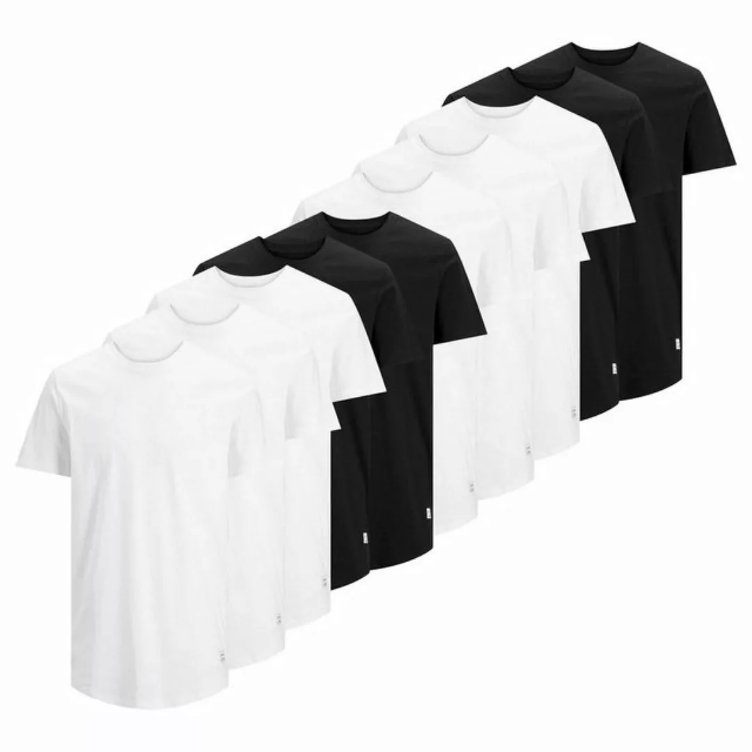 Jack & Jones T-Shirt "T-Shirt JJENOA 10er Pack" günstig online kaufen