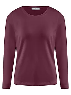 Rundhals-Shirt Peter Hahn rot günstig online kaufen