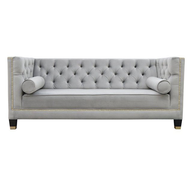 Xlmoebel 3-Sitzer Textil Designer Chesterfield 3-Sitzersofa Modernes Sitzmö günstig online kaufen