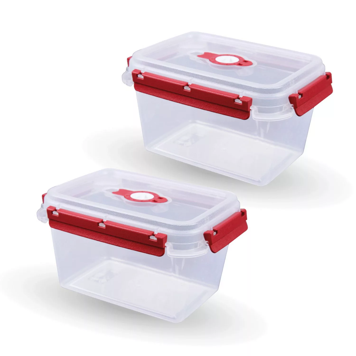 Bestlivings Frischhaltebox 1,5L Lunchbox Im Set Rot 2er Pack günstig online kaufen