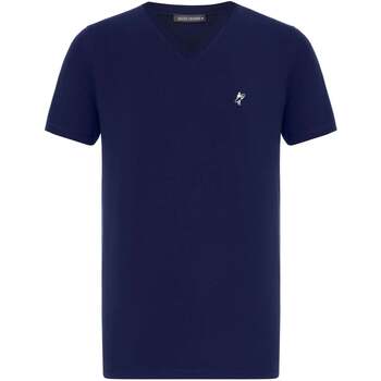 Jacey Quinn  T-Shirts & Poloshirts Diggory Regular Fit V-Neck T-shirt günstig online kaufen