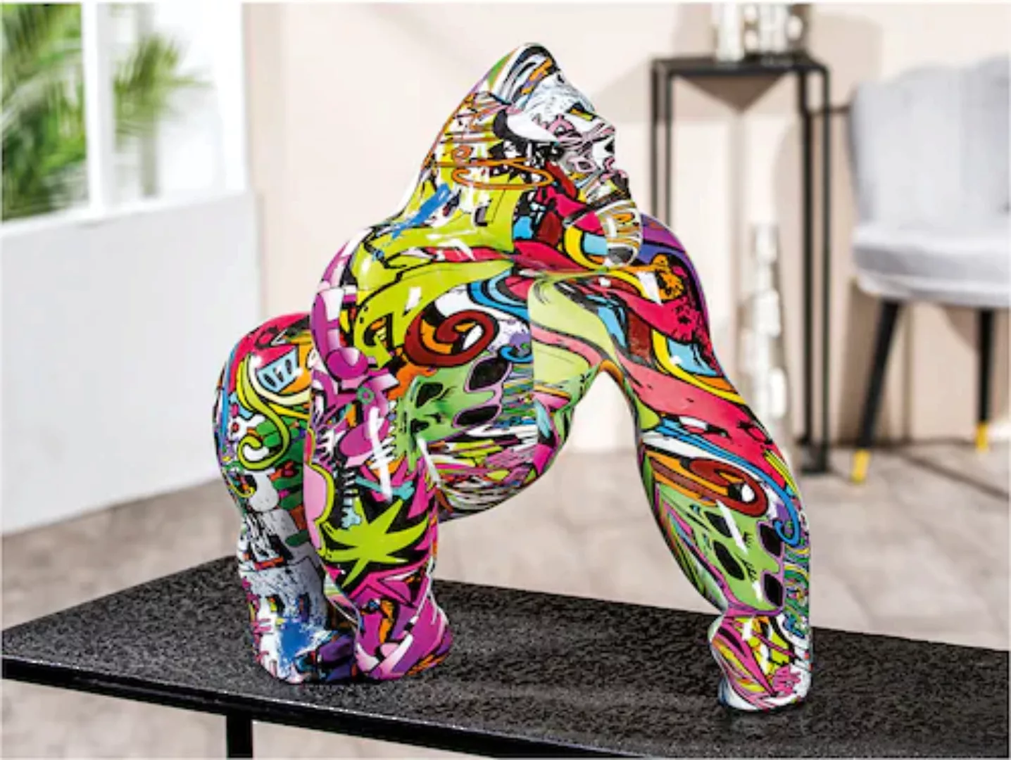 Casablanca by Gilde Tierfigur »Gorilla Street Art stehend« günstig online kaufen