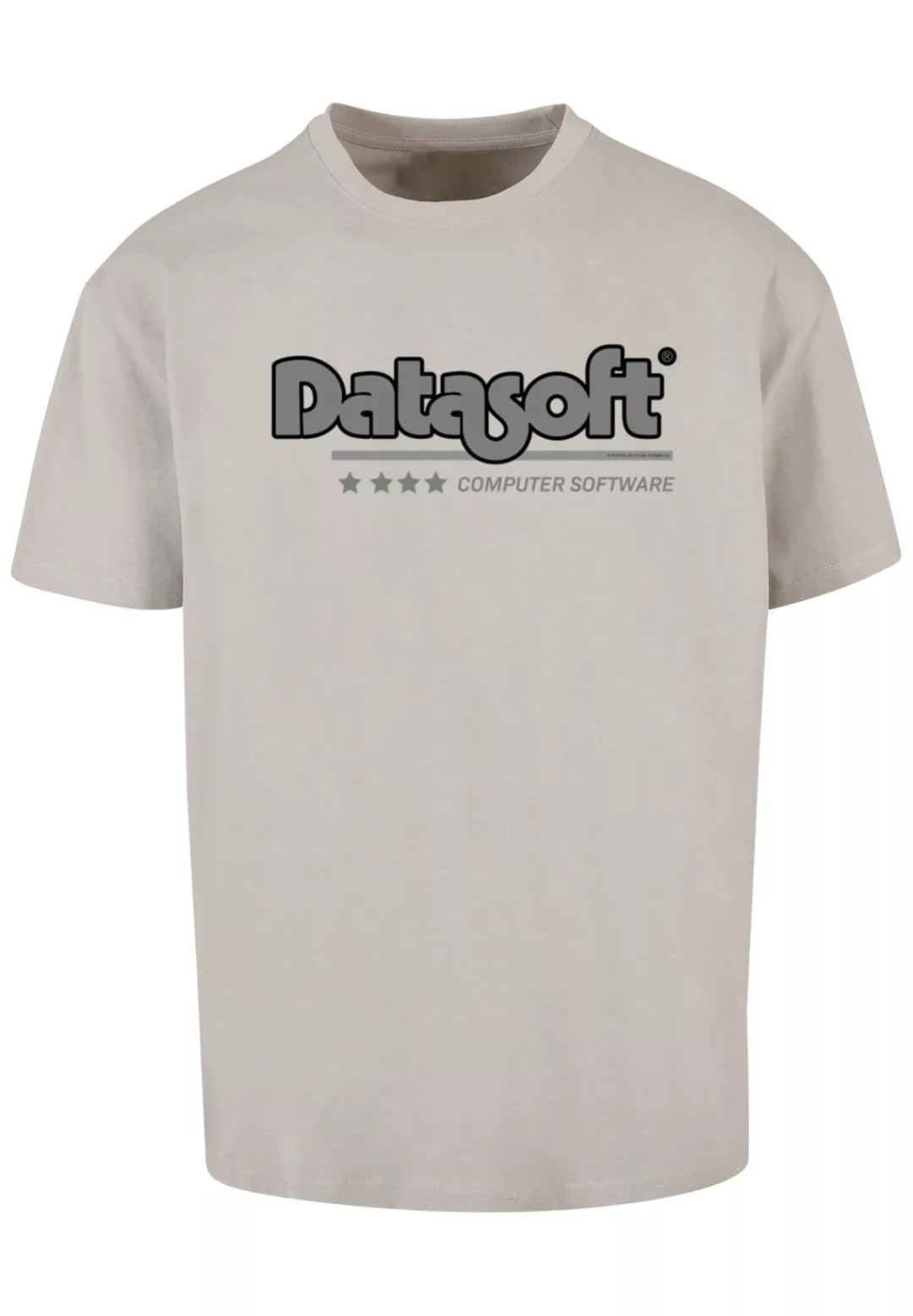 F4NT4STIC T-Shirt "DATASOFT Logo black Retro Gaming SEVENSQUARED", Print günstig online kaufen