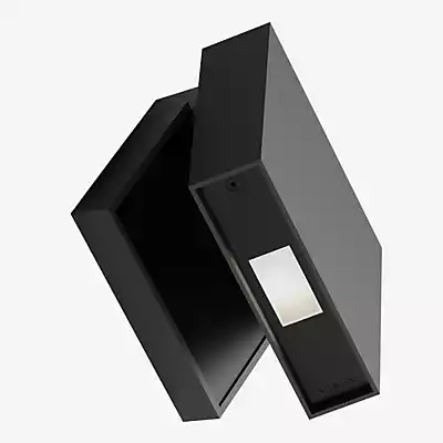 Vibia Alpha 7940/7942 Wandleuchte LED, graphit/schwarz günstig online kaufen