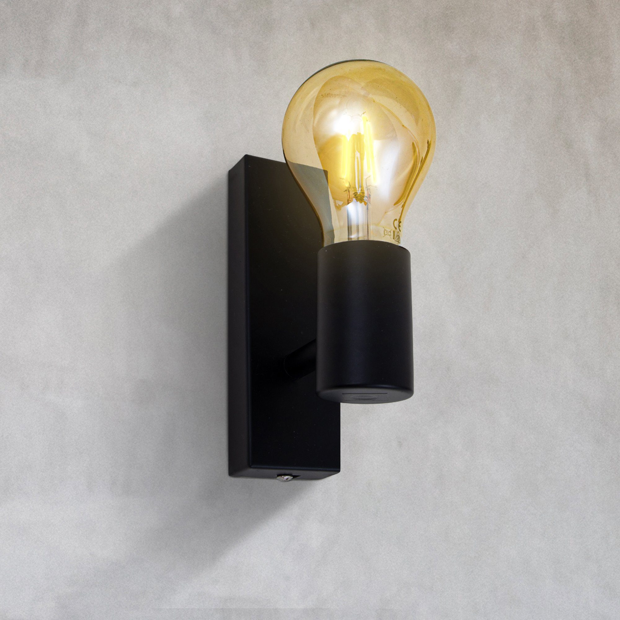 B.K.Licht LED Wandleuchte, Leuchtmittel wechselbar, Warmweiß, günstig online kaufen