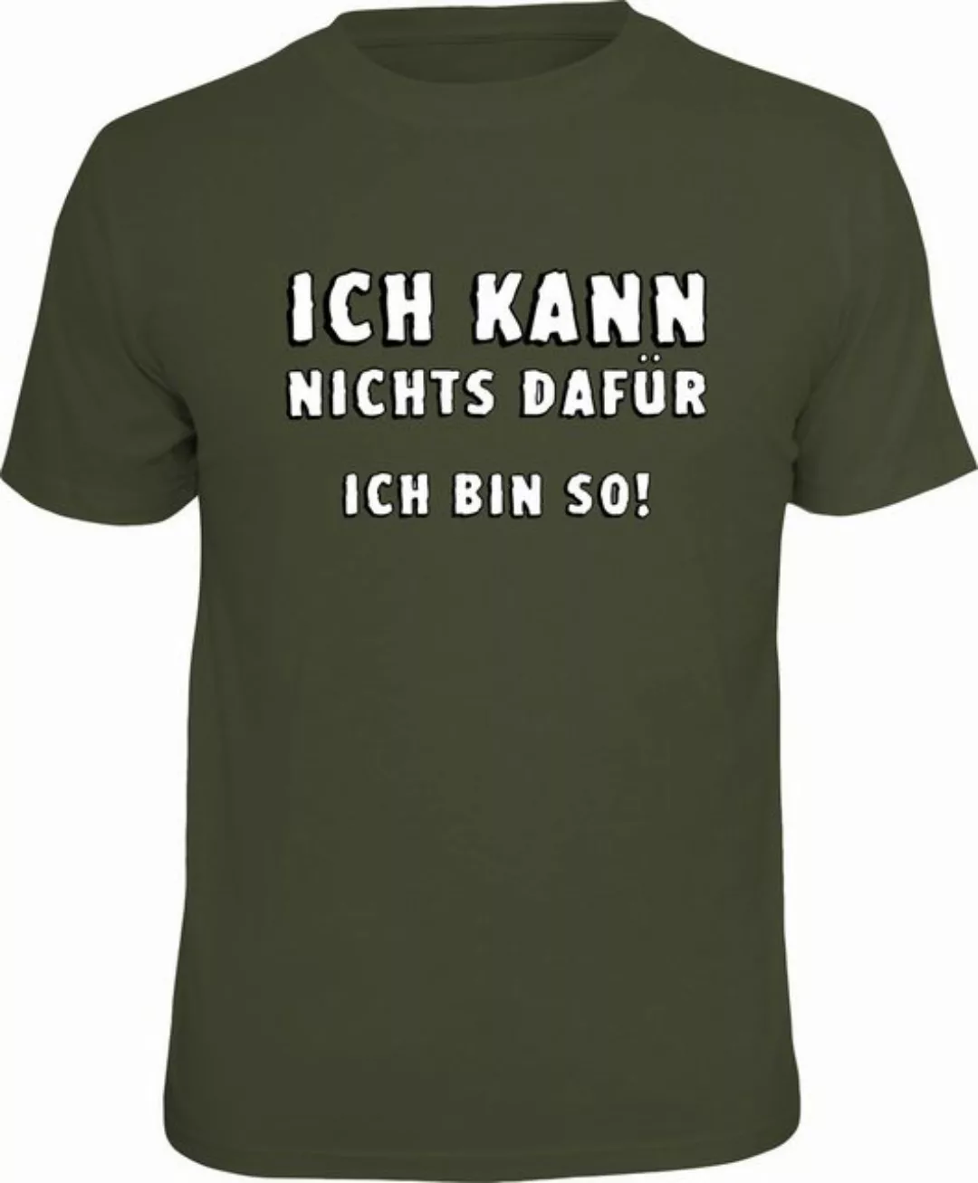 RAHMENLOS® T-Shirt als Entschuldigung: ich kann nichts dafür, ich bin so! günstig online kaufen