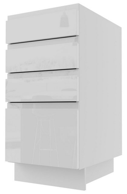 Feldmann-Wohnen Unterschrank Florence (Florence, 1-St) 40cm Front- & Korpus günstig online kaufen