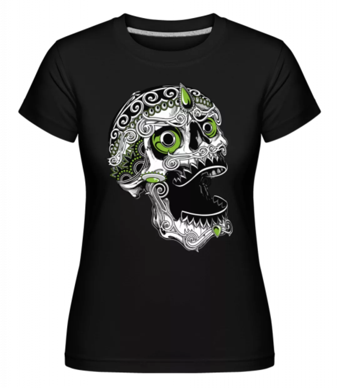Cooler Totenkopf · Shirtinator Frauen T-Shirt günstig online kaufen