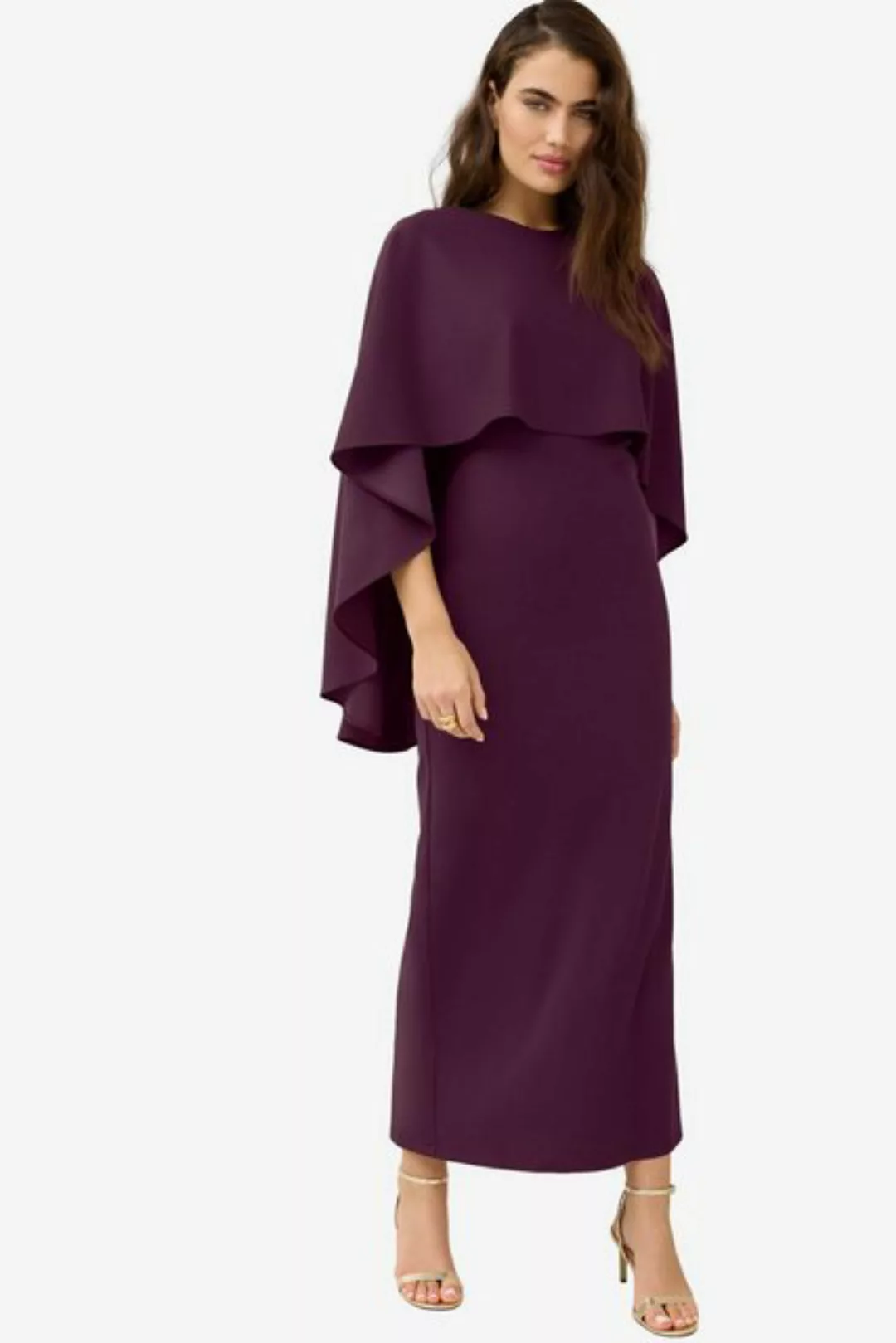 Next Maxikleid Maxikleid mit Cape (1-tlg) günstig online kaufen