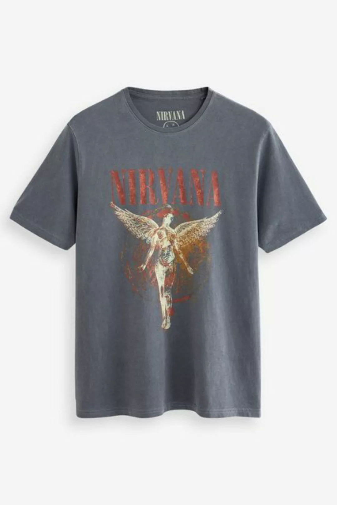 Next T-Shirt Lizensiertes T-Shirt, Nirvana (1-tlg) günstig online kaufen