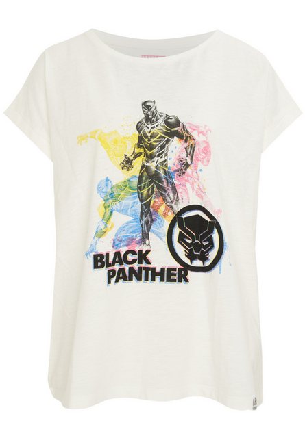 Recovered T-Shirt Black Panther GOTS zertifizierte Bio-Baumwolle günstig online kaufen