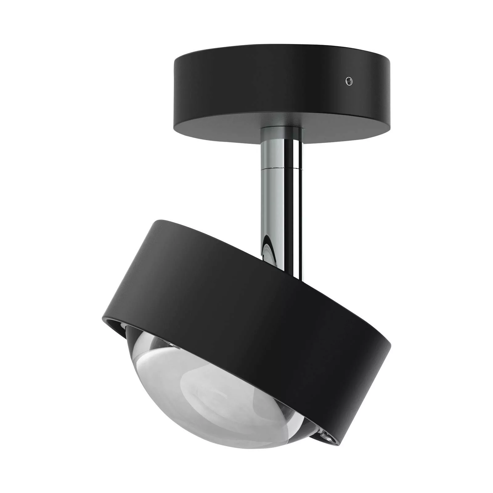Puk Mini Turn LED-Spot Linse klar 1fl schwarz matt günstig online kaufen
