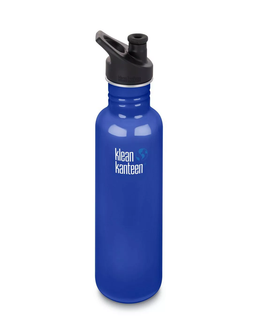 Klean Kanteen Edelstahl Trinkflasche Classic 800ml Sport Cap, Coastal Water günstig online kaufen