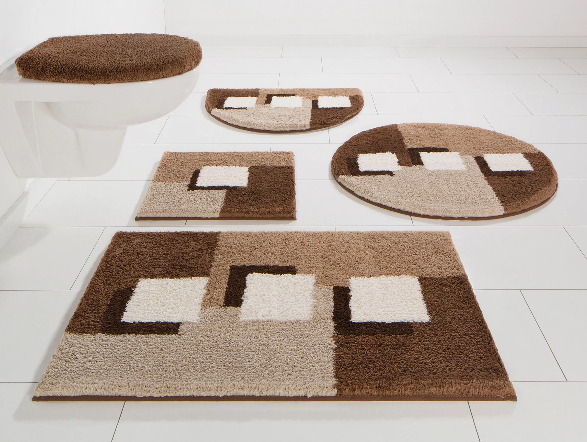 my home Badematte Ada, Badvorleger, Badezimmer günstig online kaufen