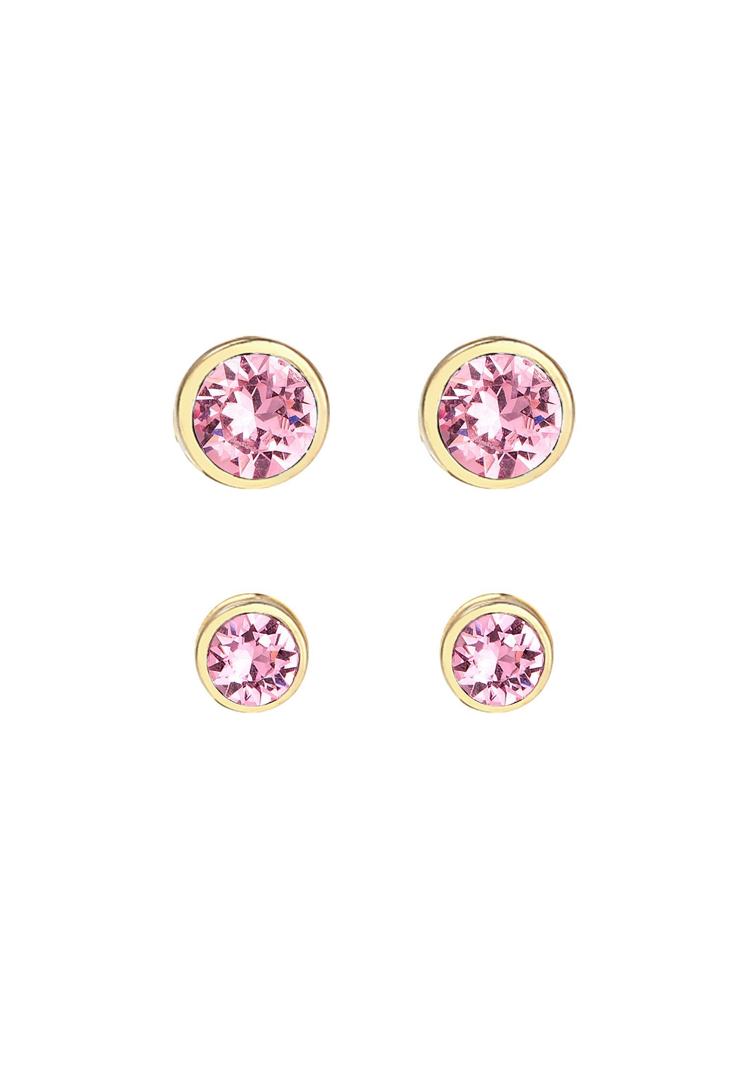 Elli Ohrring-Set Ohrstecker Set Weiß 925 günstig online kaufen